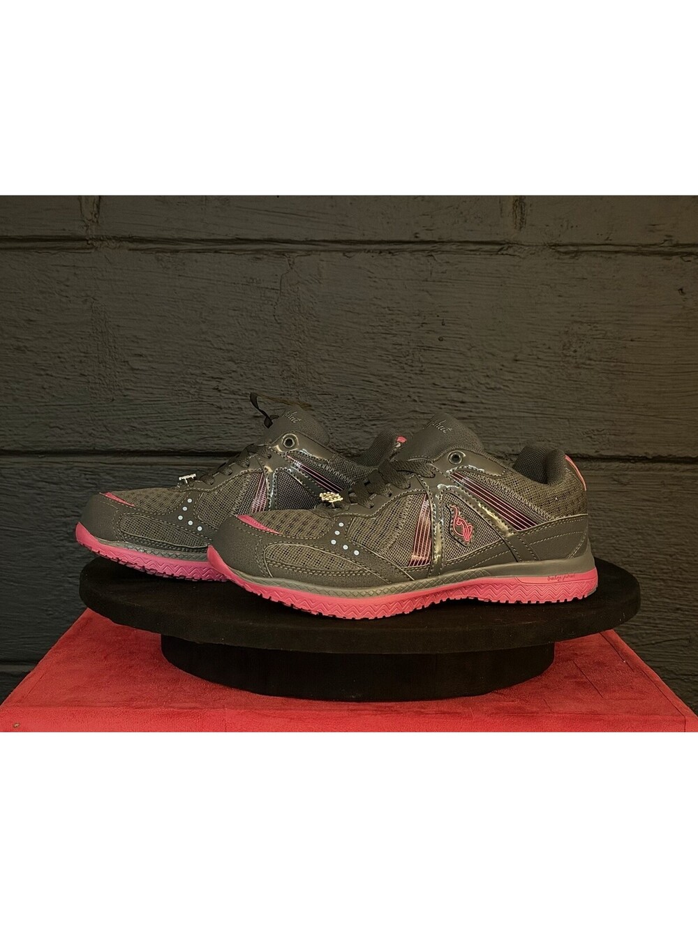 Baby Phat Dara Charcoal Fuchsia Pink Women’s 8 Y2K Deadstock w/ Tags